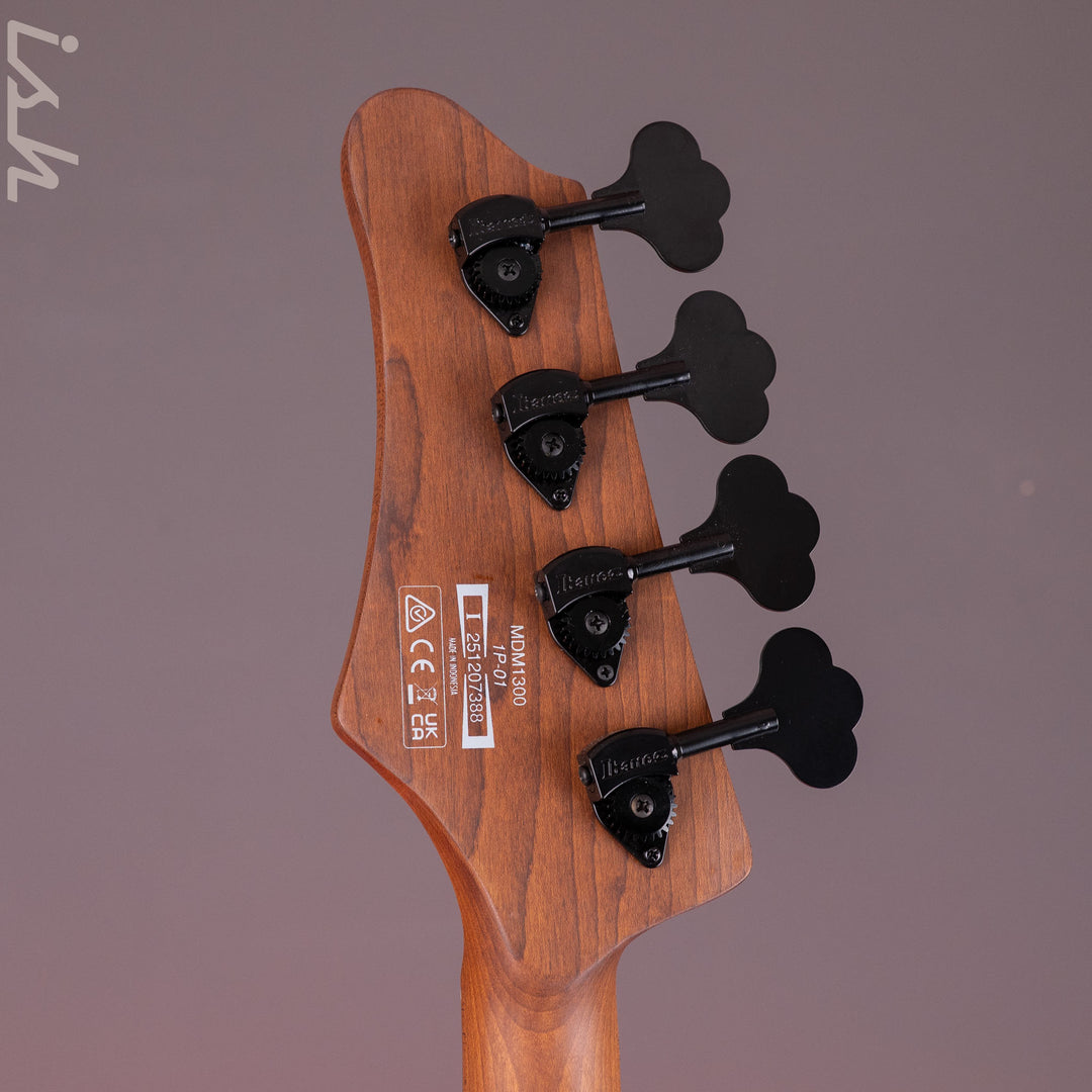 Ibanez Mode MDM1300 4-String Bass Natural Stained Amber Burst
