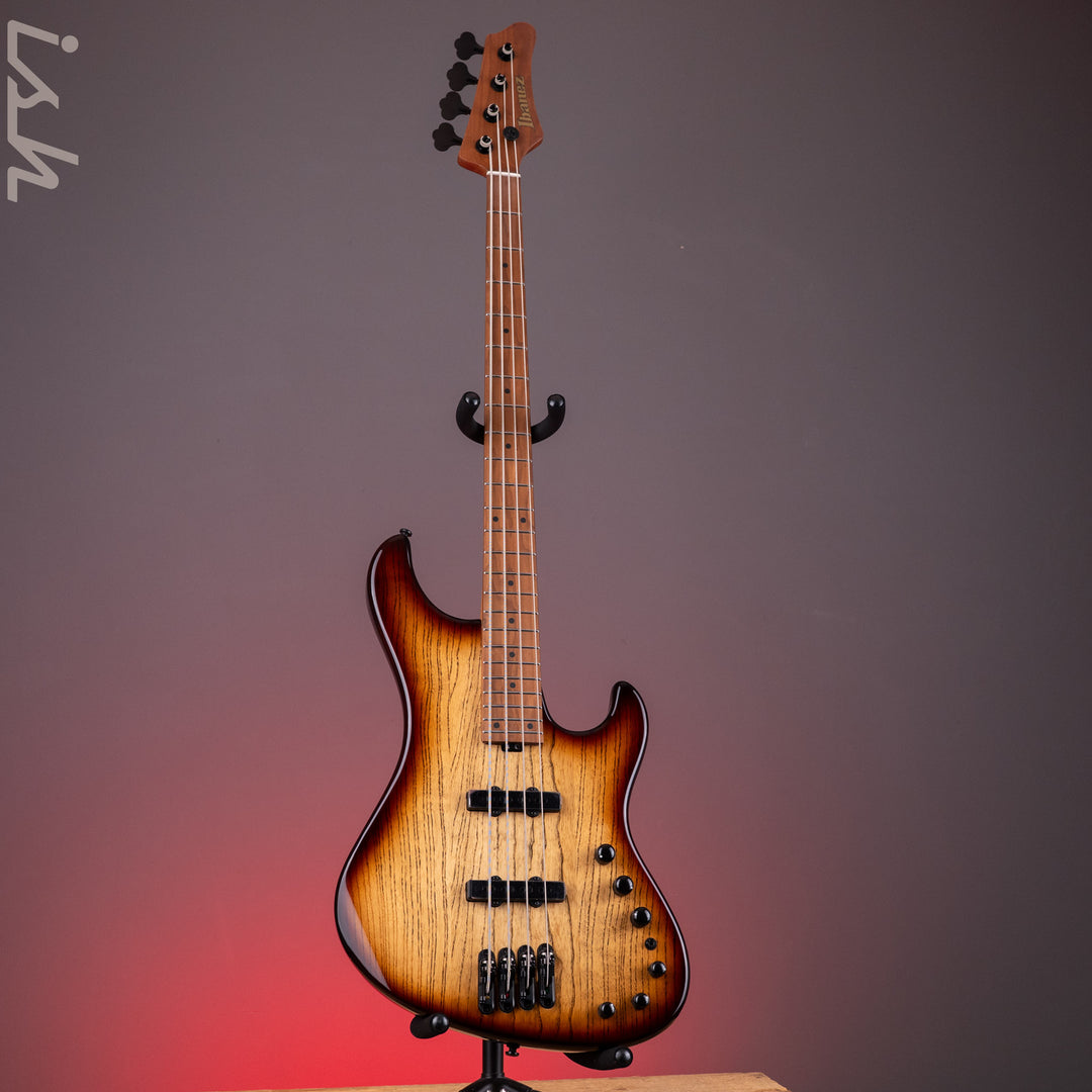 Ibanez Mode MDM1300 4-String Bass Natural Stained Amber Burst