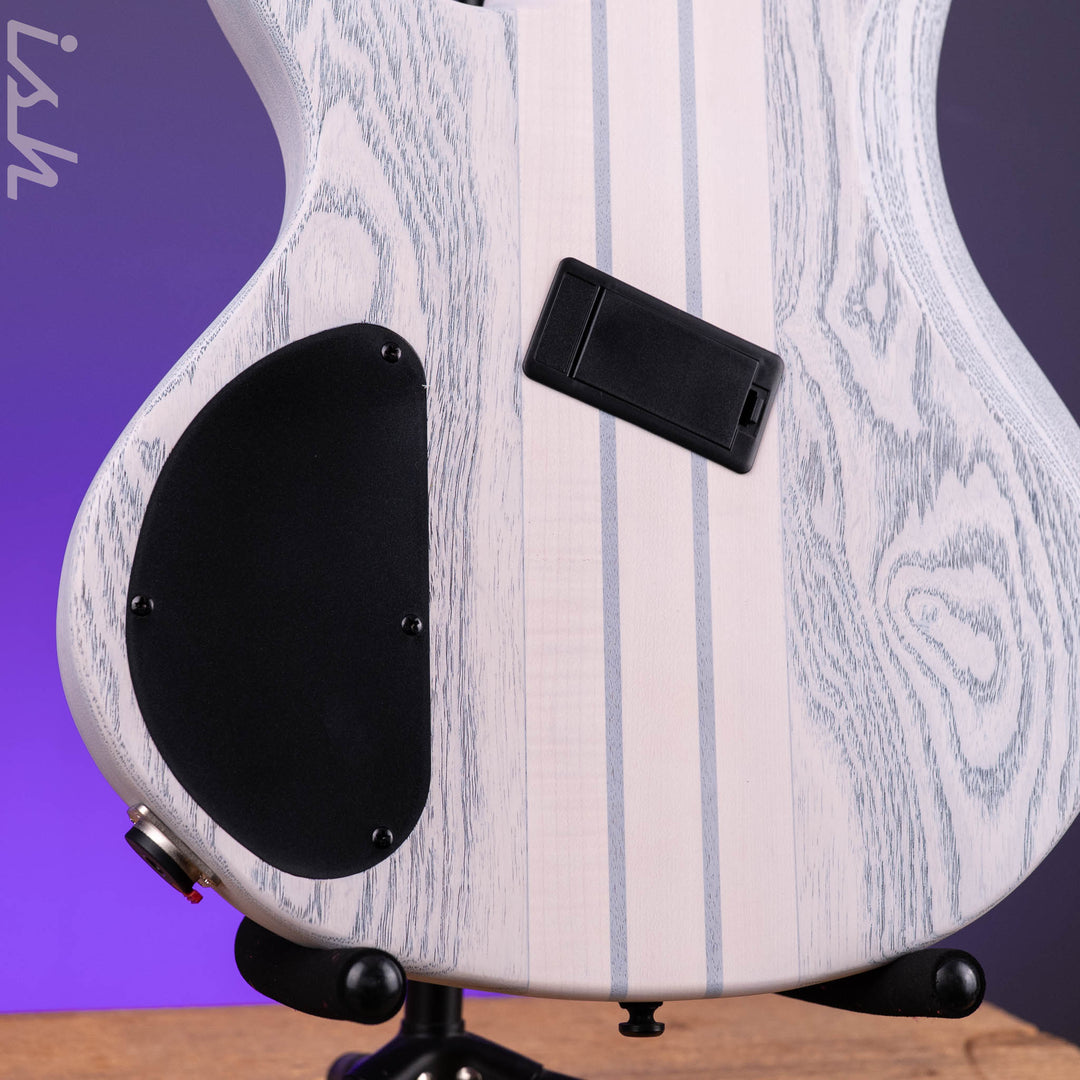 Ibanez BTB865MS 5-String Bass Workshop Transparent White Flat