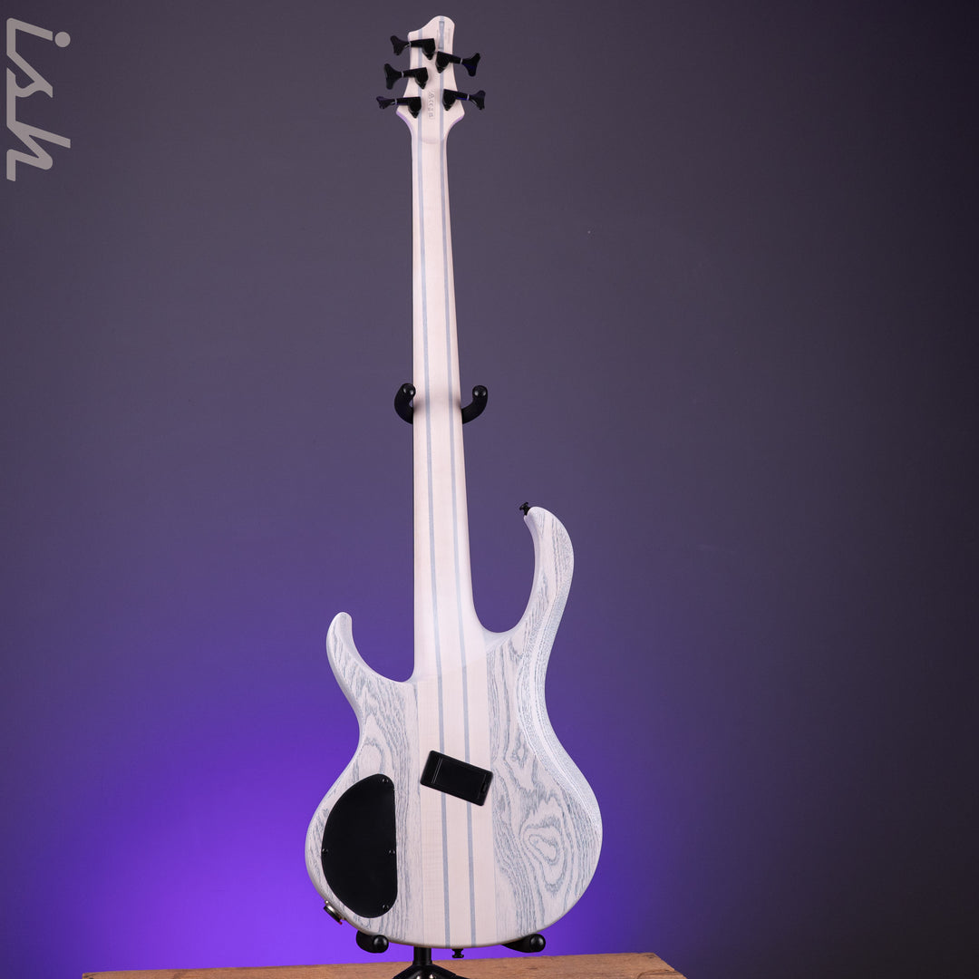 Ibanez BTB865MS 5-String Bass Workshop Transparent White Flat