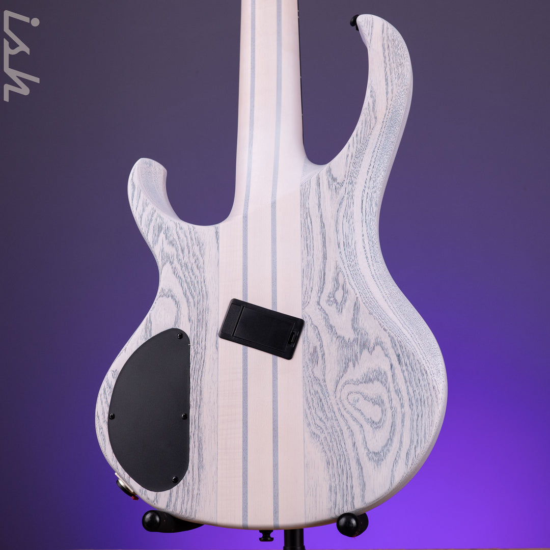 Ibanez BTB865MS 5-String Bass Workshop Transparent White Flat