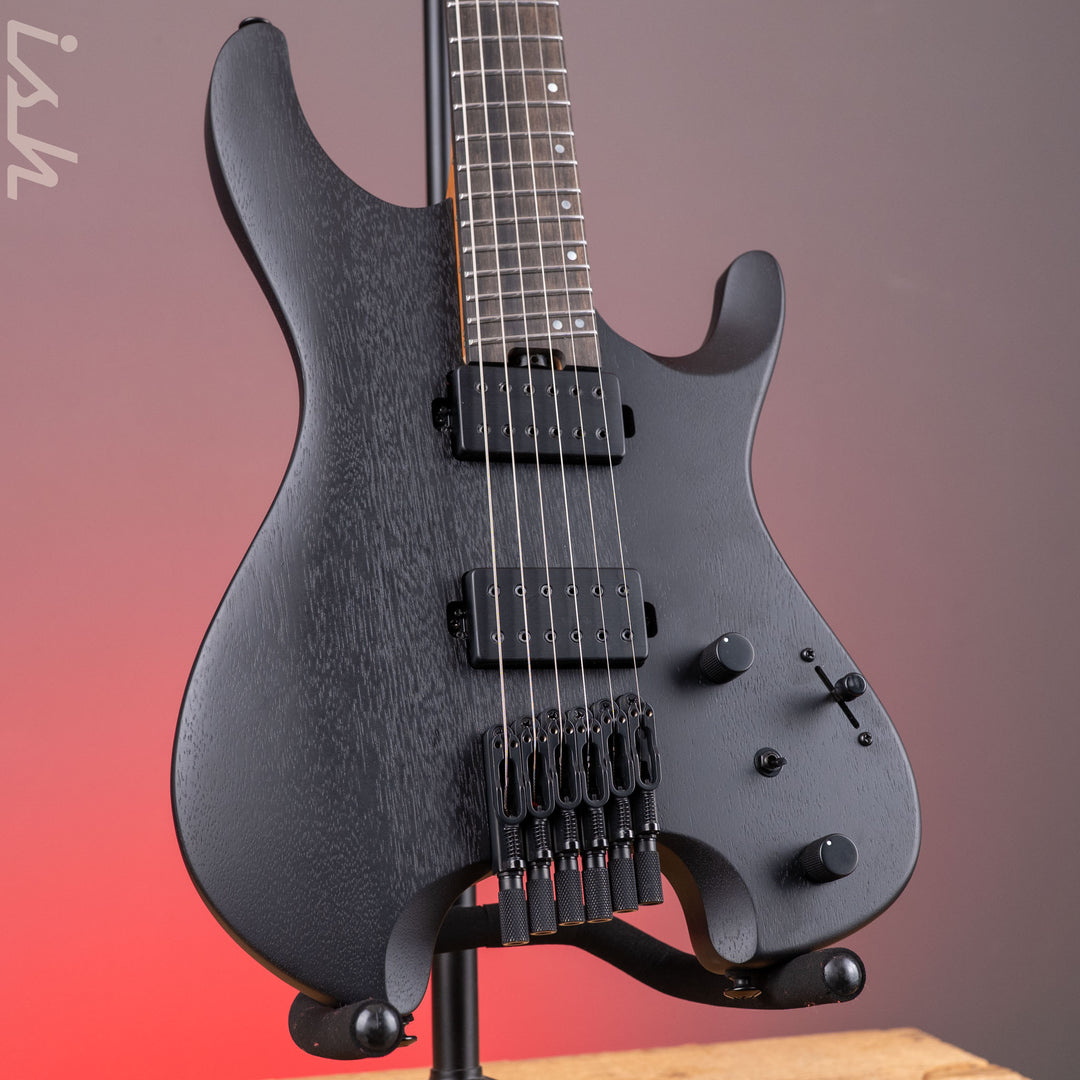 Ibanez Iron Label QX52B Electric Guitar Weathered Black