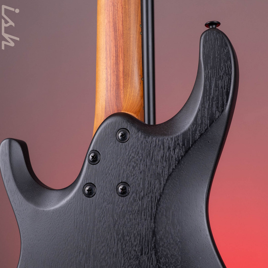Ibanez Iron Label QX52B Electric Guitar Weathered Black