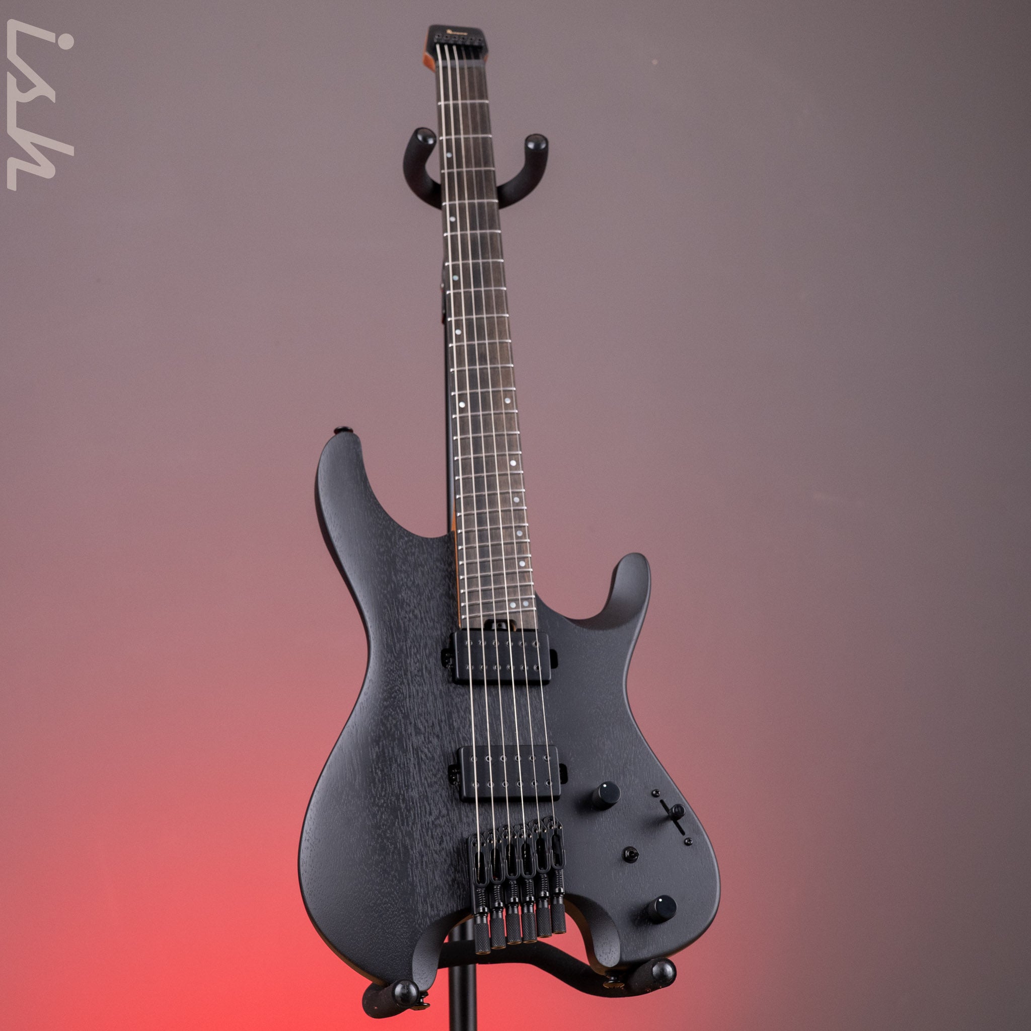 Ibanez Iron Label QX52B Electric Guitar Weathered Black – Ish Guitars