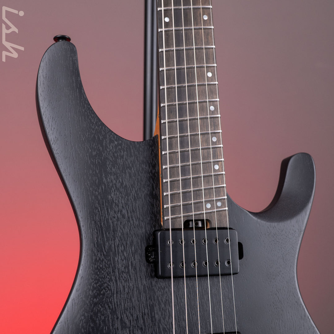Ibanez Iron Label QX52B Electric Guitar Weathered Black