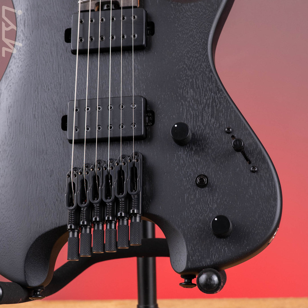 Ibanez Iron Label QX52B Electric Guitar Weathered Black