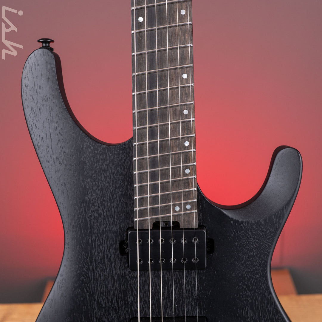 Ibanez Iron Label QX52B Electric Guitar Weathered Black
