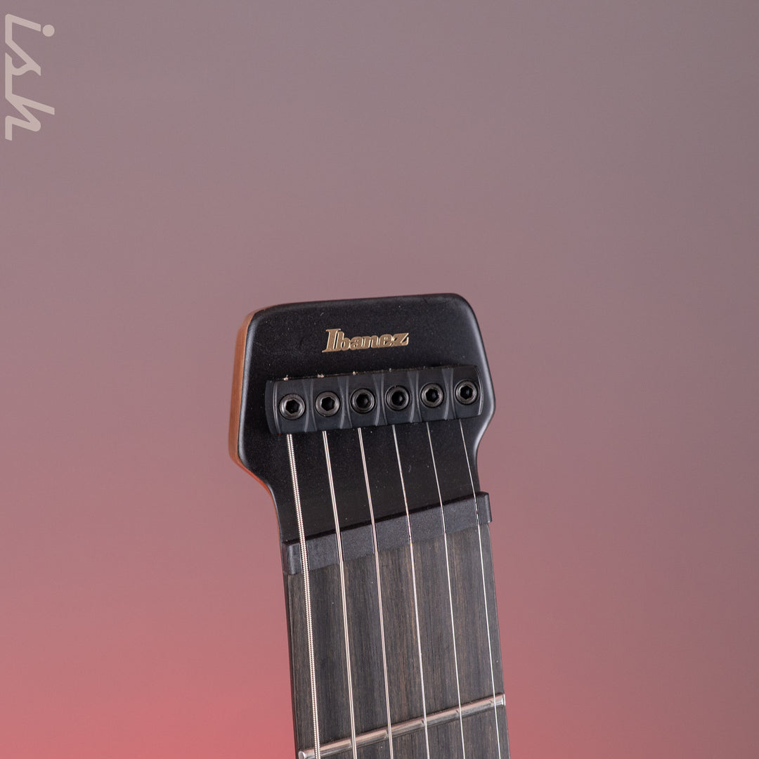 Ibanez Iron Label QX52B Electric Guitar Weathered Black