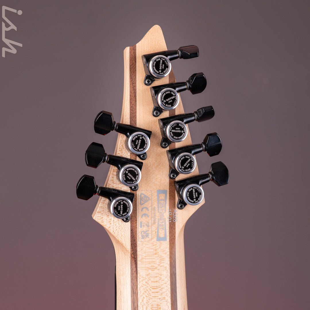 Ibanez Alpha A528 8-String Multiscale Guitar Iron Pewter