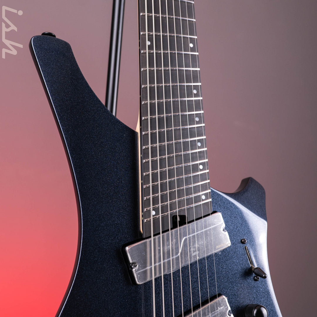 Ibanez Alpha A528 8-String Multiscale Guitar Iron Pewter