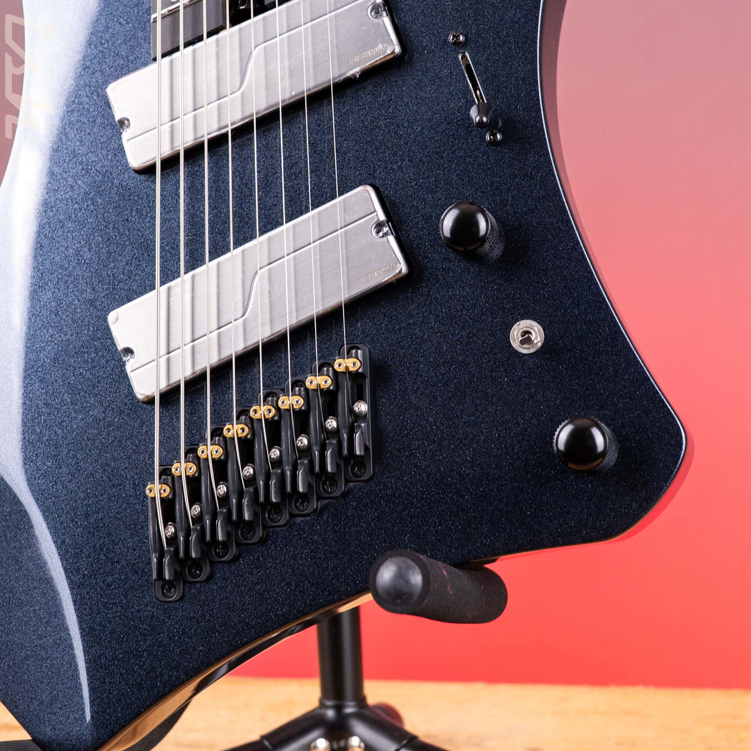 Ibanez Alpha A528 8-String Multiscale Guitar Iron Pewter