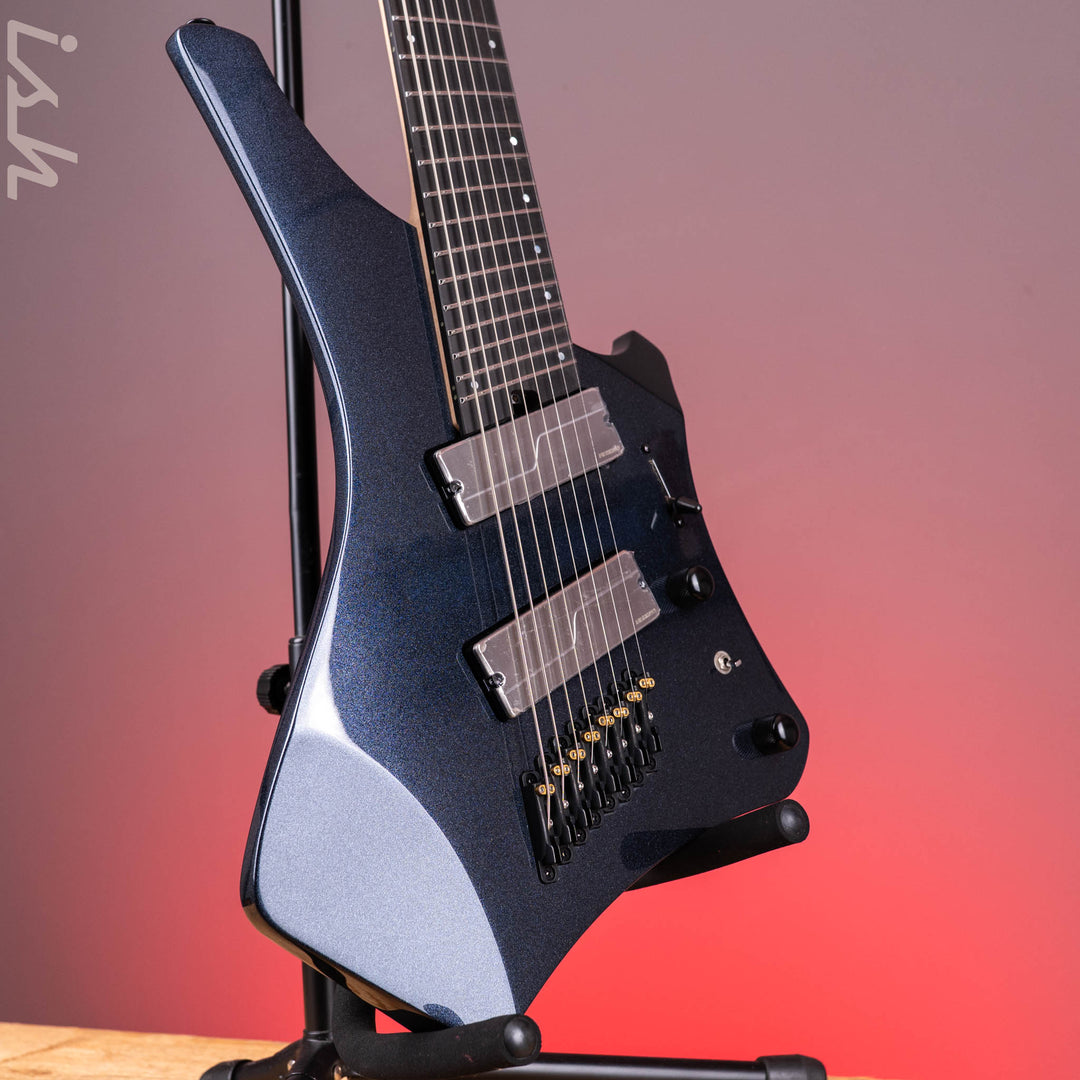 Ibanez Alpha A528 8-String Multiscale Guitar Iron Pewter