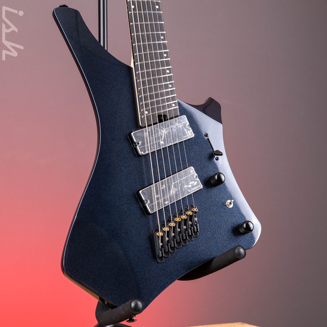 Ibanez A527 Alpha Multiscale 7-String Guitar Iron Pewter