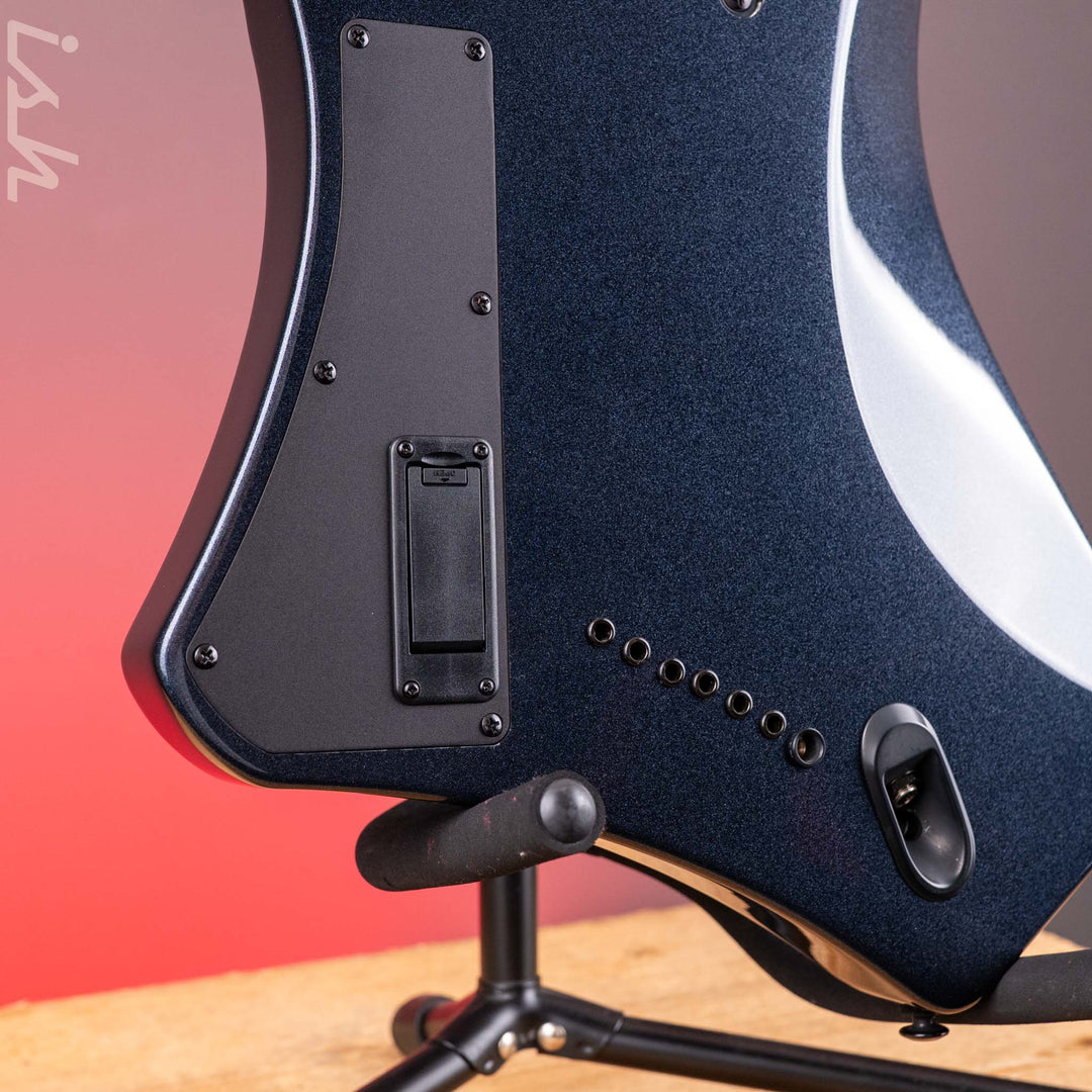 Ibanez A527 Alpha Multiscale 7-String Guitar Iron Pewter