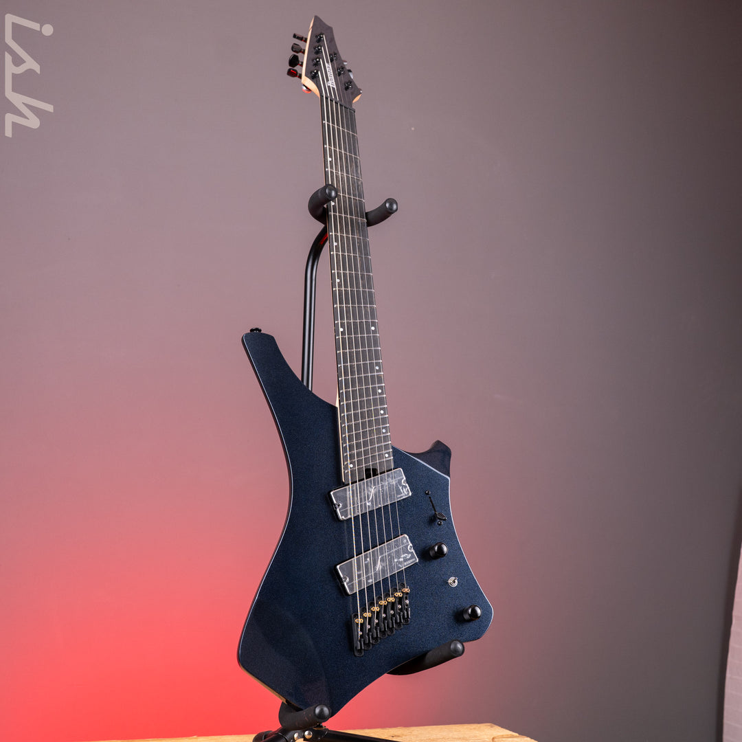 Ibanez A527 Alpha Multiscale 7-String Guitar Iron Pewter