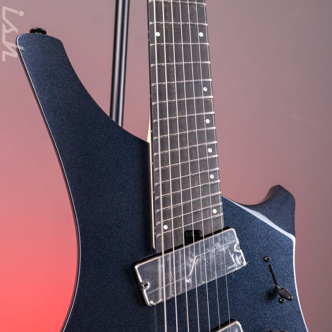 Ibanez A527 Alpha Multiscale 7-String Guitar Iron Pewter