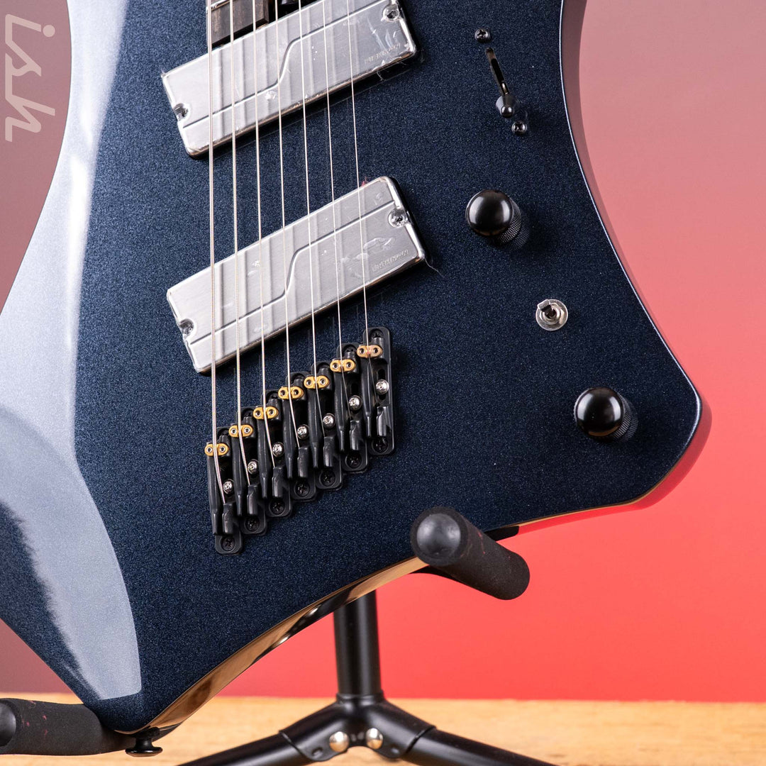 Ibanez A527 Alpha Multiscale 7-String Guitar Iron Pewter