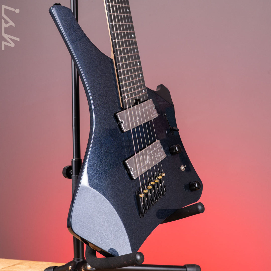 Ibanez A527 Alpha Multiscale 7-String Guitar Iron Pewter