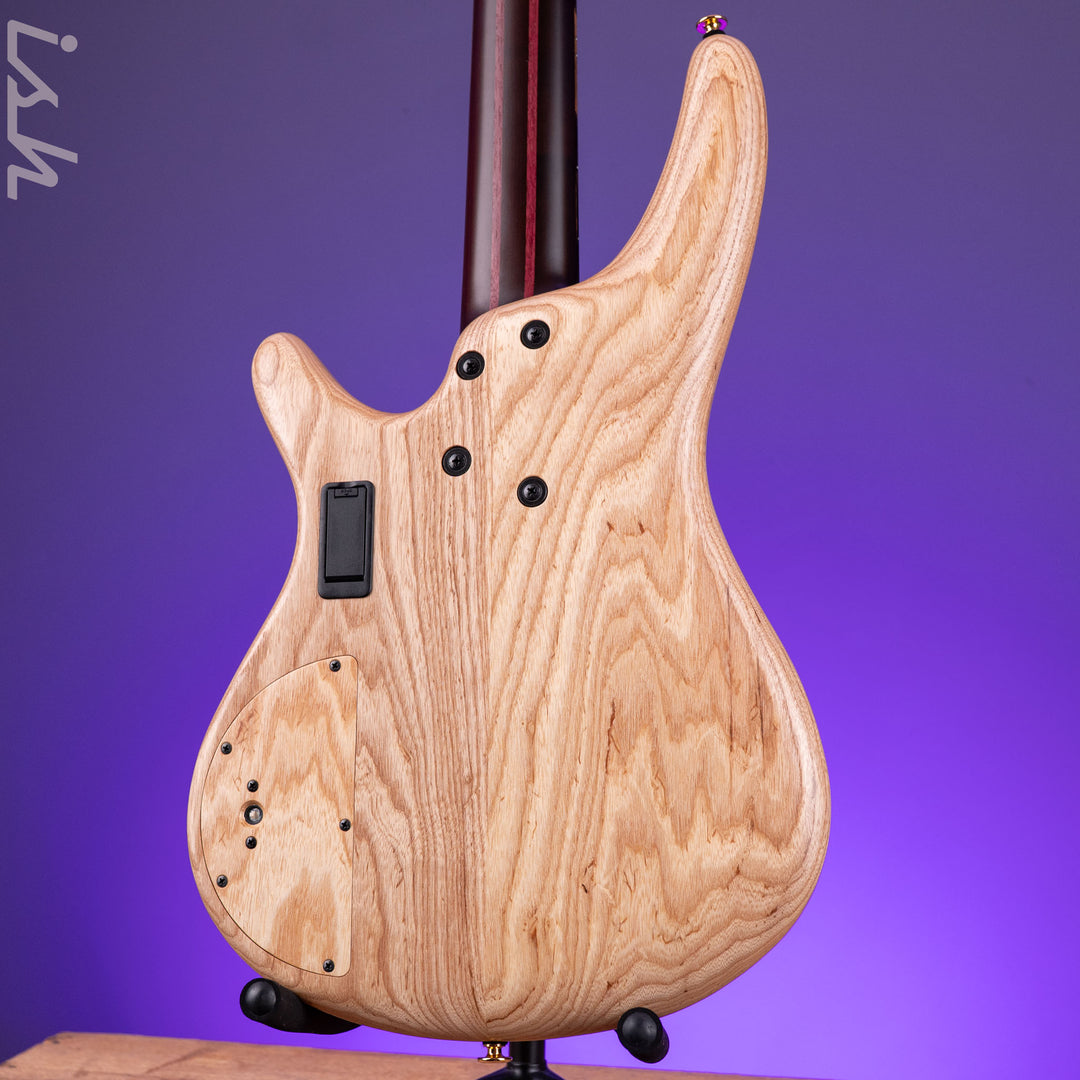 Ibanez Custom Shop Visions SR 5-String Bass Natural Bastogne Walnut