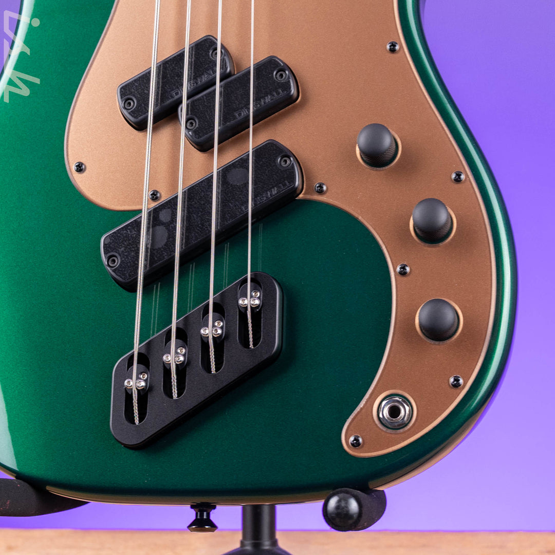 Dingwall SP1 4-String Bass Dark Candy Green