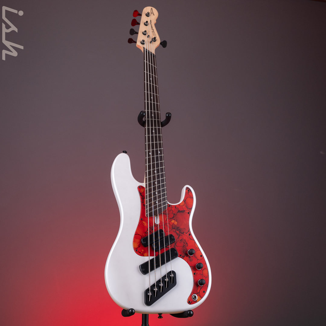 Dingwall SP1 5-String Bass Matte Ducati Pearl White