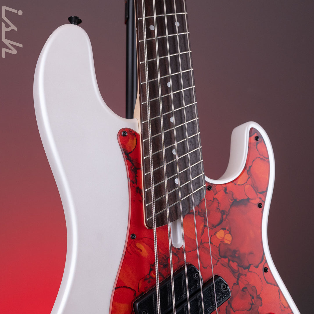 Dingwall SP1 5-String Bass Matte Ducati Pearl White