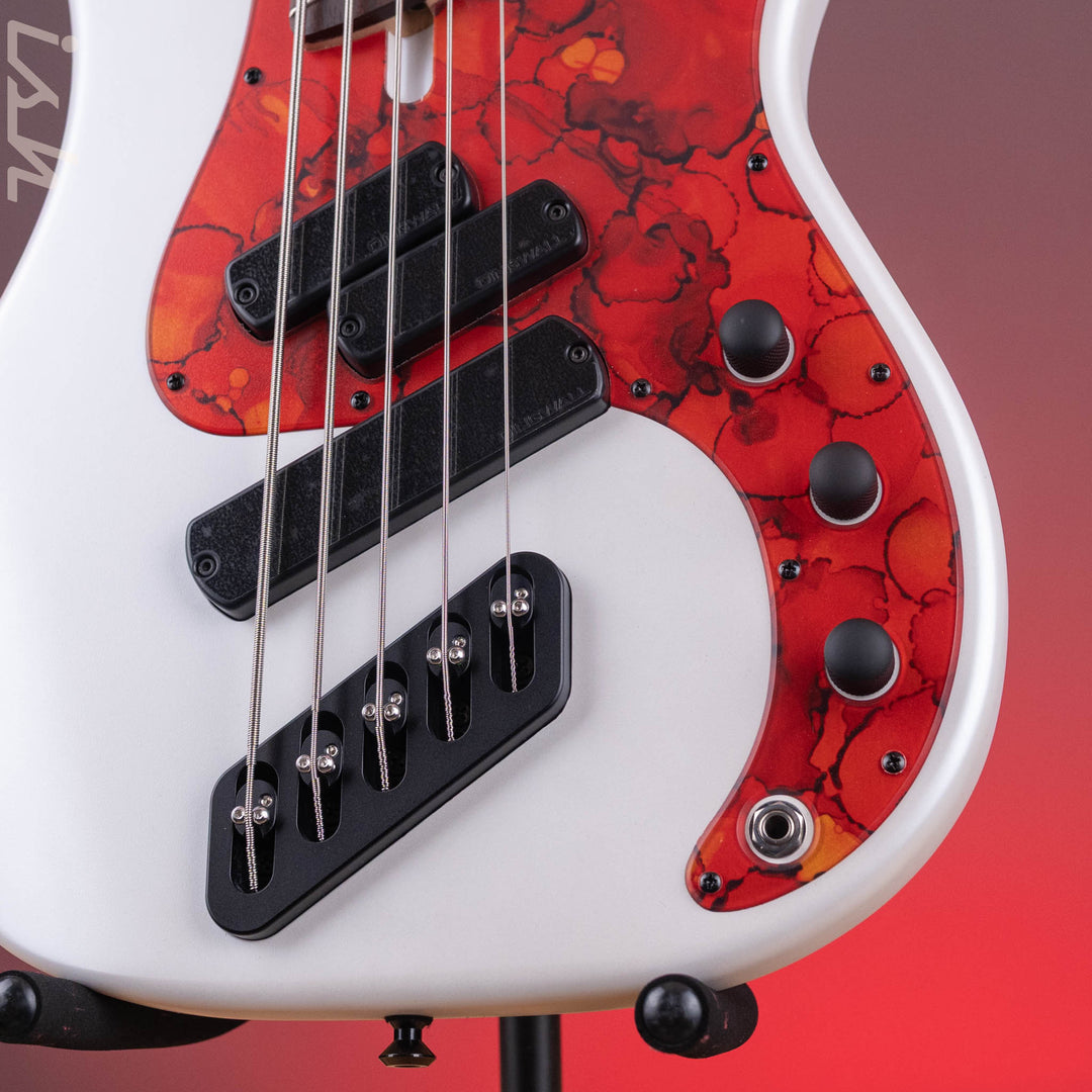 Dingwall SP1 5-String Bass Matte Ducati Pearl White