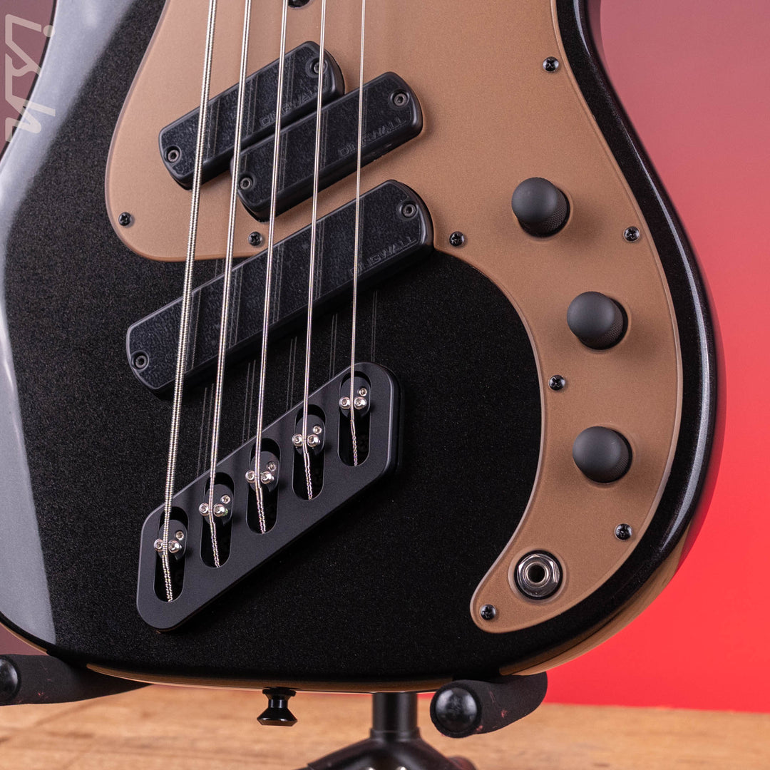 Dingwall SP1 5-String Bass Gloss Metallic Black