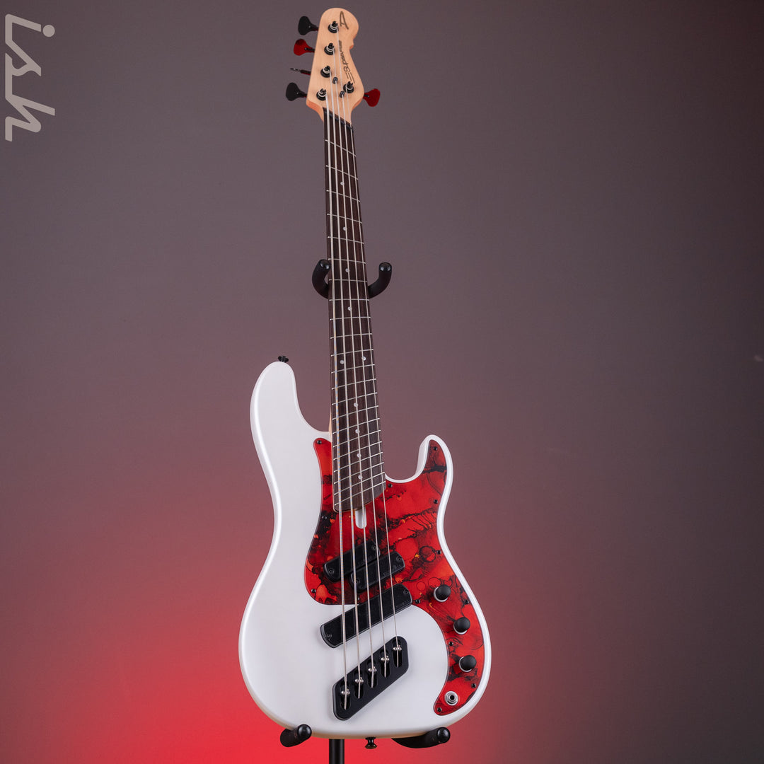 Dingwall SP1 5-String Bass Matte Ducati Pearl White