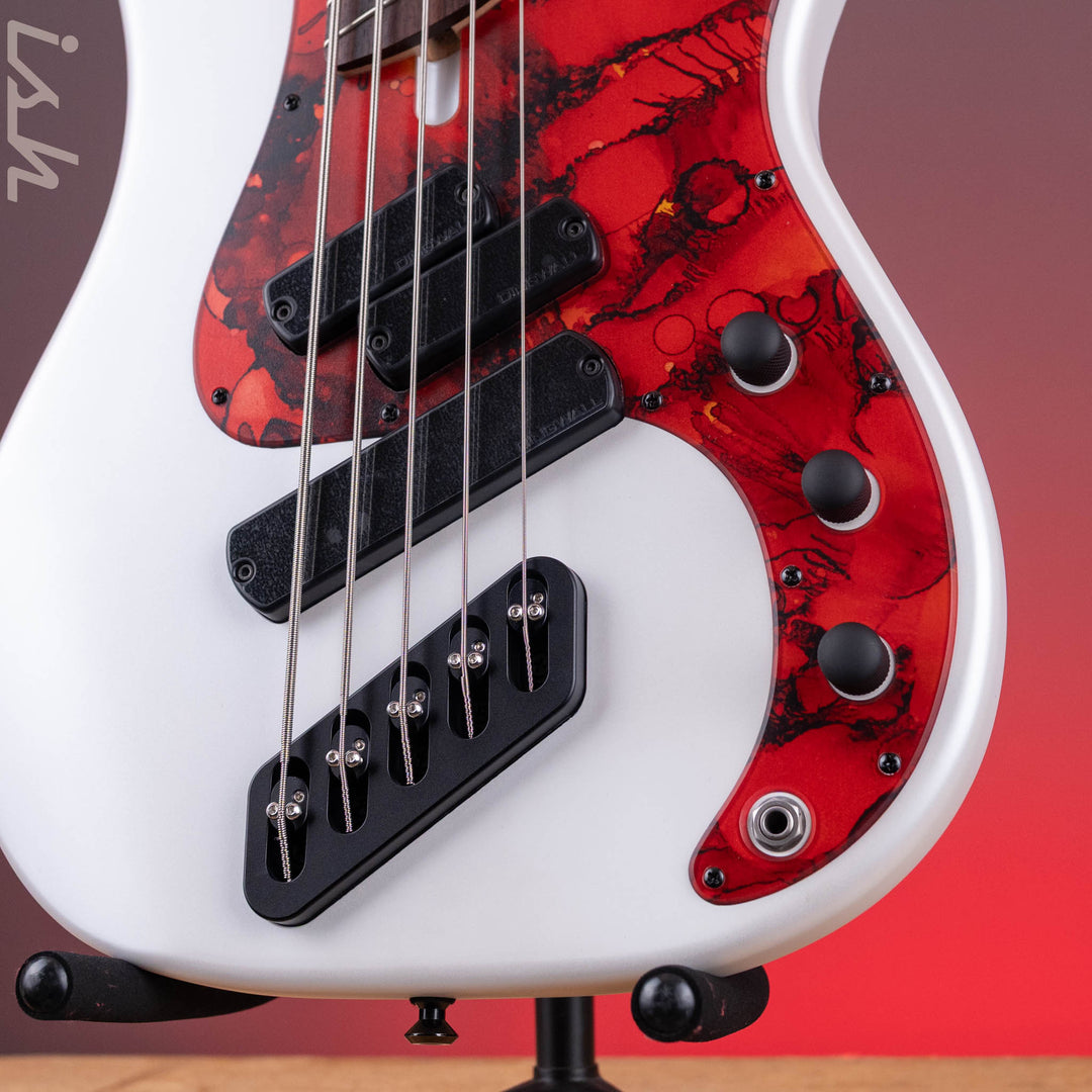 Dingwall SP1 5-String Bass Matte Ducati Pearl White