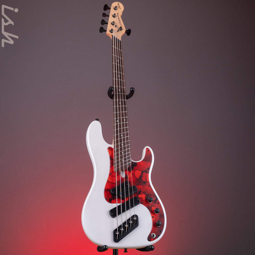 Dingwall SP1 5-String Bass Matte Ducati Pearl White