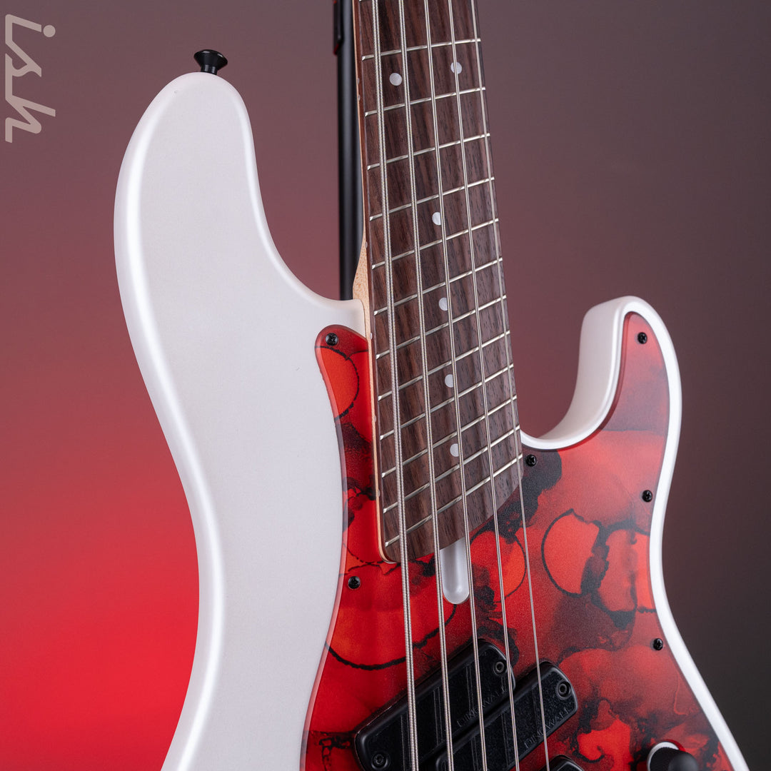 Dingwall SP1 5-String Bass Matte Ducati Pearl White