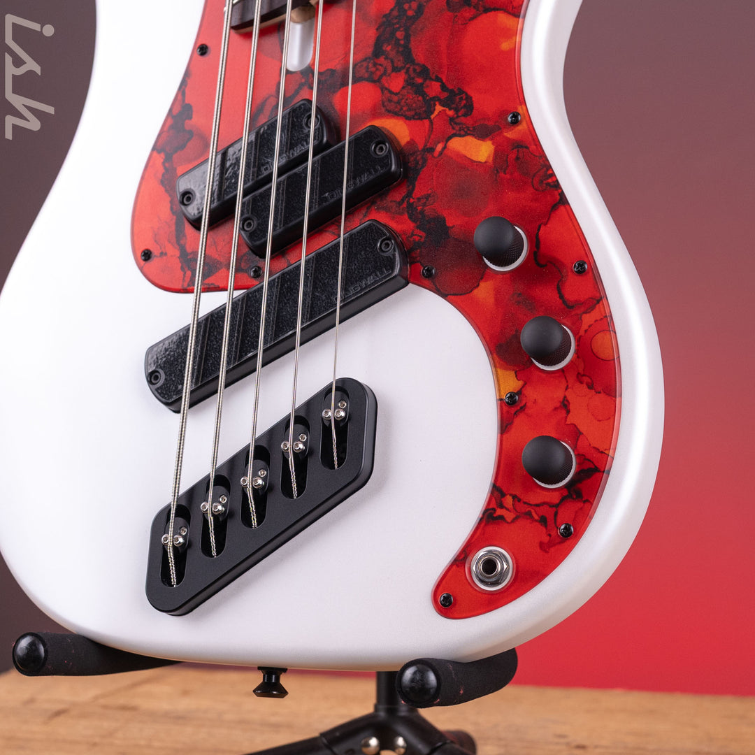 Dingwall SP1 5-String Bass Matte Ducati Pearl White