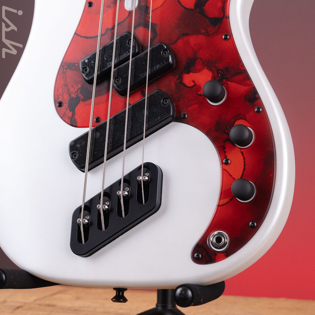 Dingwall SP1 4-String Bass Matte Ducati Pearl White