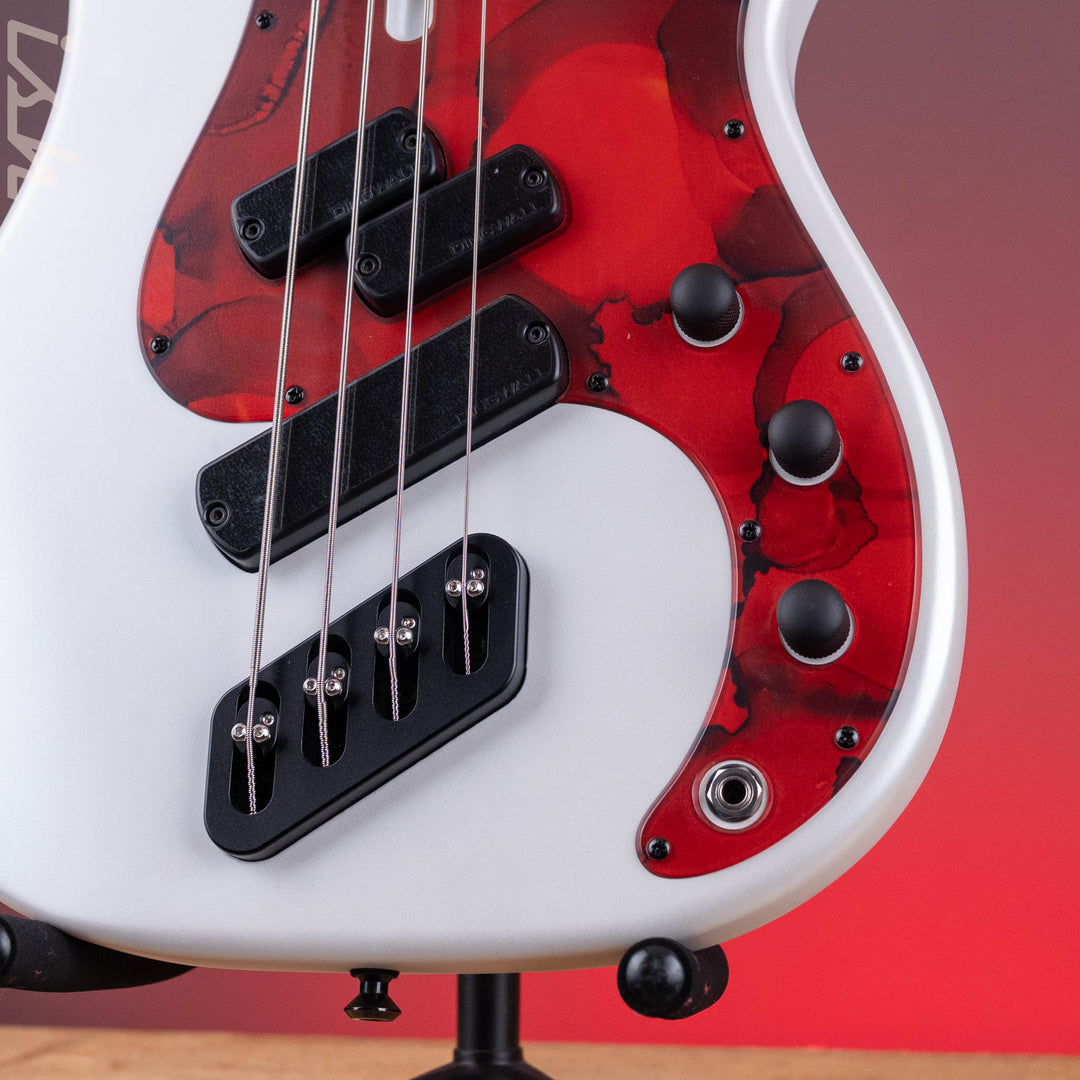 Dingwall SP1 4-String Bass Matte Ducati Pearl White
