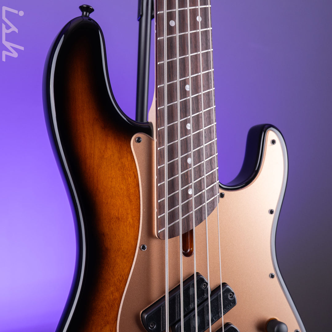 Dingwall SP1 5-String Bass Gloss Vintageburst
