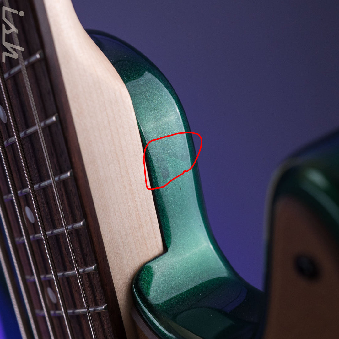 Dingwall SP1 5-String Bass Dark Candy Green B-Stock