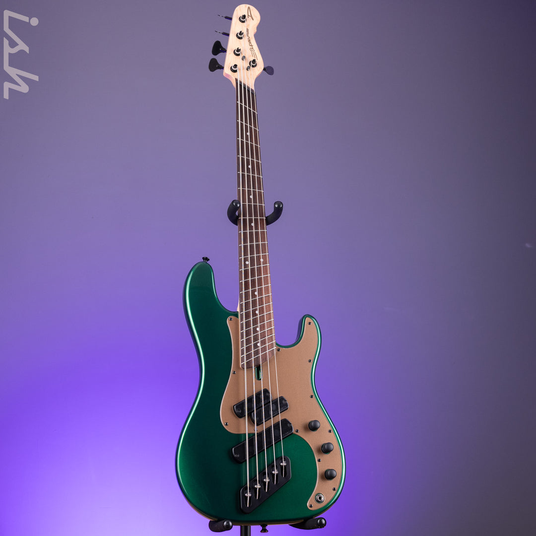 Dingwall SP1 5-String Bass Dark Candy Green Gloss