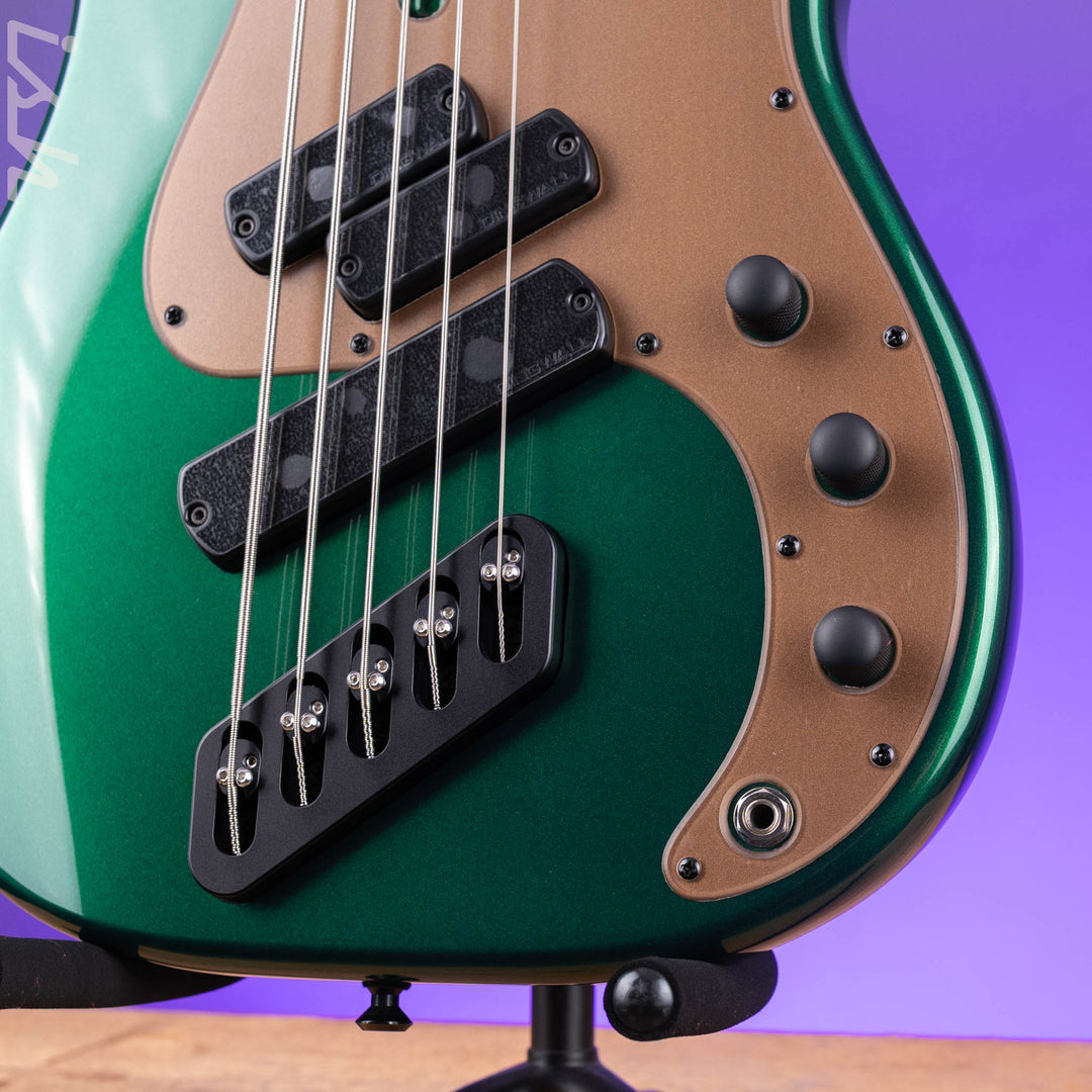 Dingwall SP1 5-String Bass Dark Candy Green Gloss
