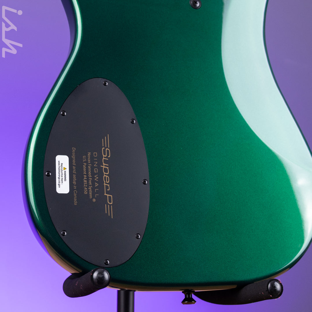 Dingwall SP1 5-String Bass Dark Candy Green Gloss