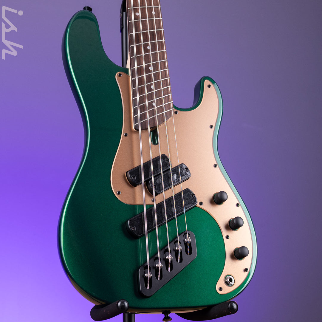 Dingwall SP1 5-String Bass Dark Candy Green Gloss
