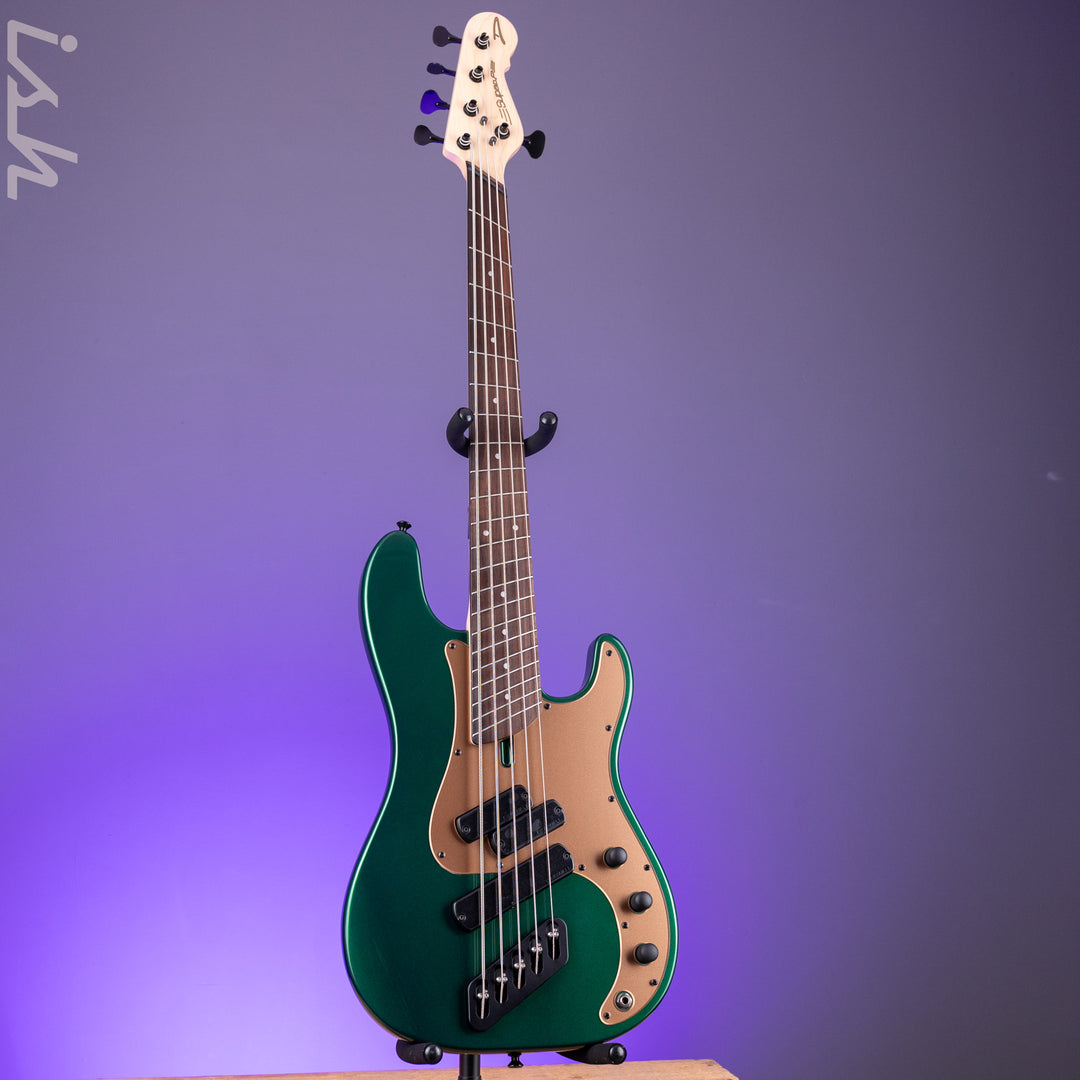Dingwall SP1 5-String Bass Dark Candy Green Gloss
