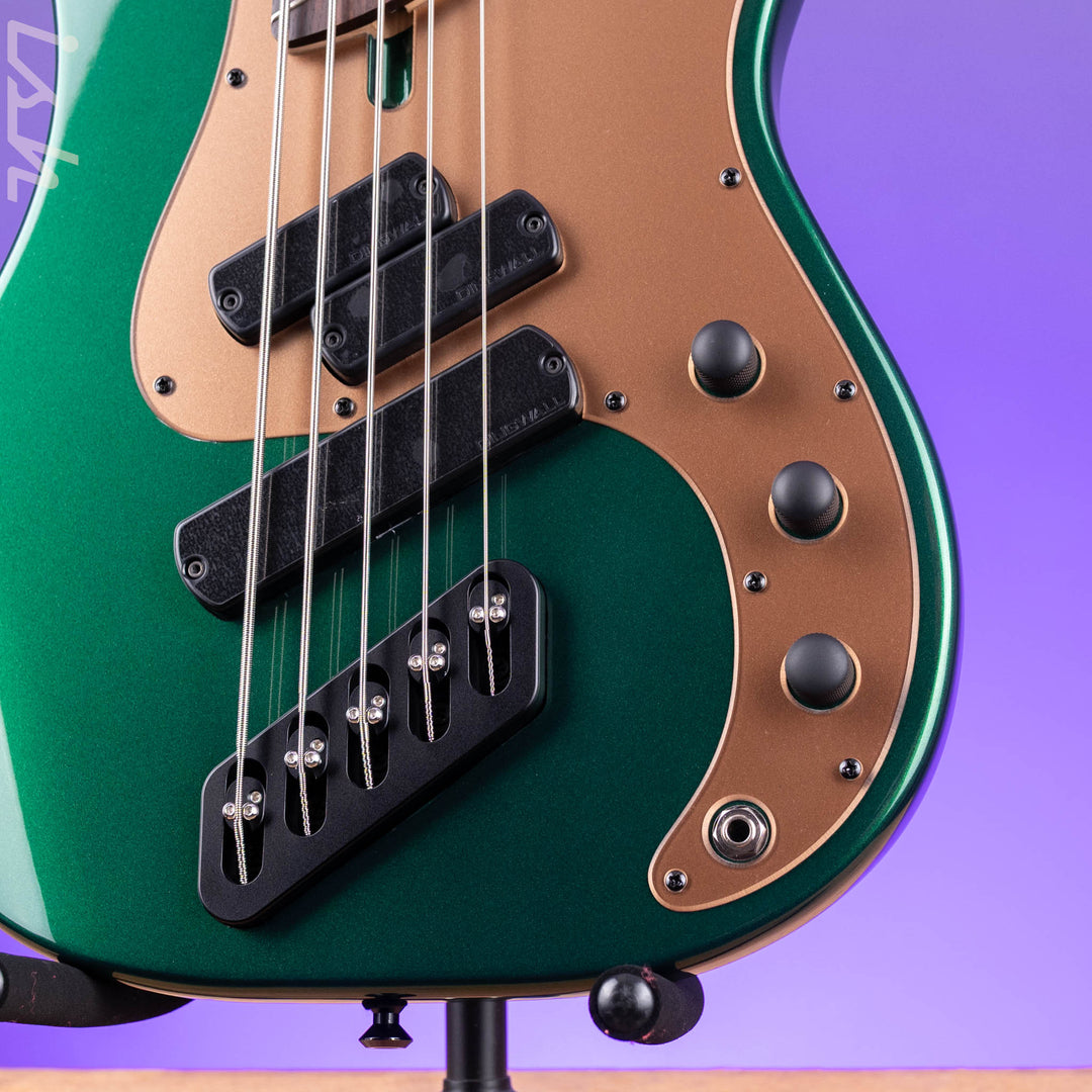 Dingwall SP1 5-String Bass Dark Candy Green Gloss