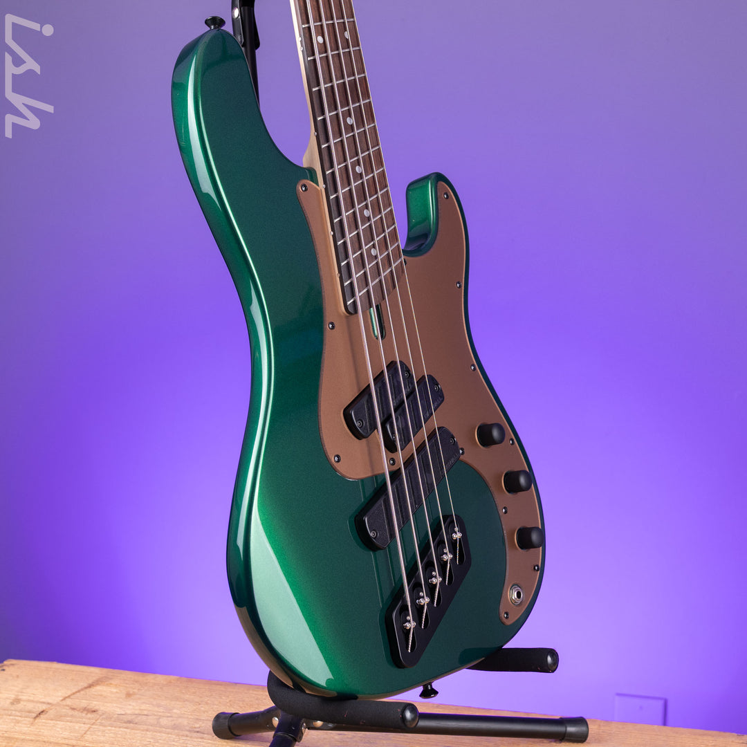 Dingwall SP1 5-String Bass Dark Candy Green Gloss