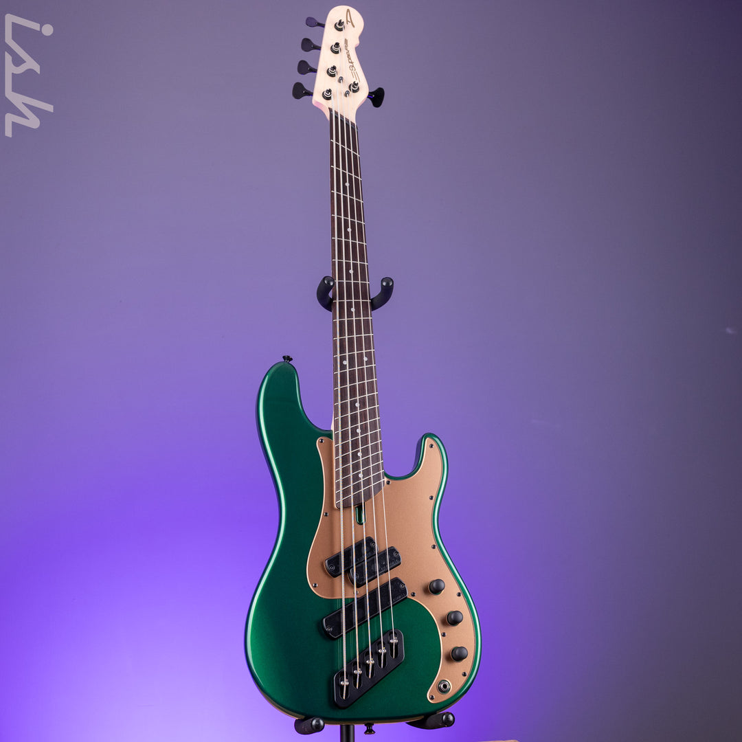 Dingwall SP1 5-String Bass Dark Candy Green Gloss