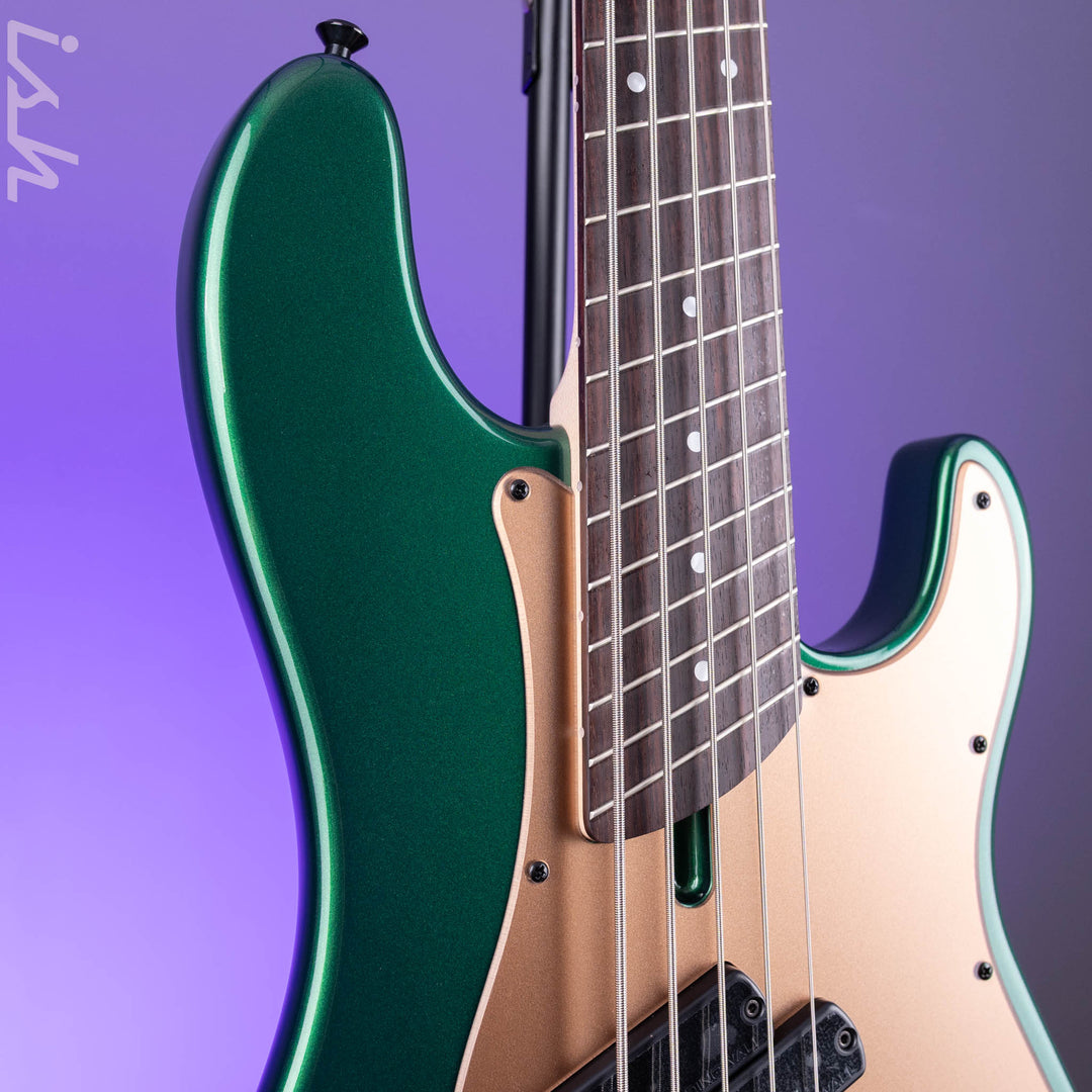Dingwall SP1 5-String Bass Dark Candy Green Gloss