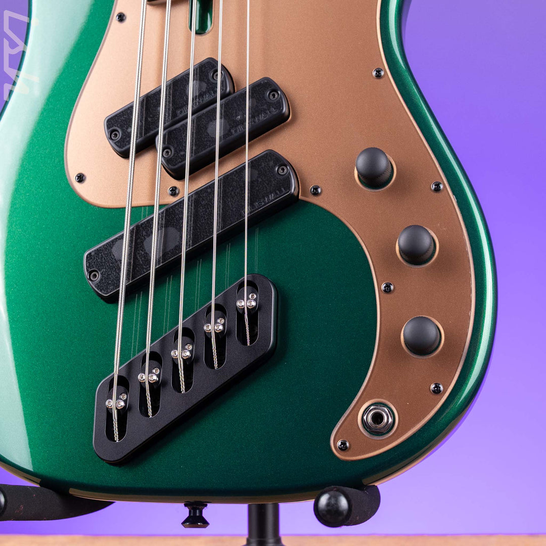 Dingwall SP1 5-String Bass Dark Candy Green Gloss