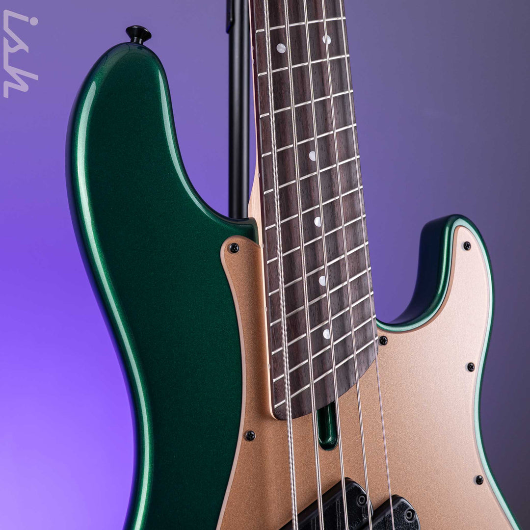 Dingwall SP1 5-String Bass Dark Candy Green