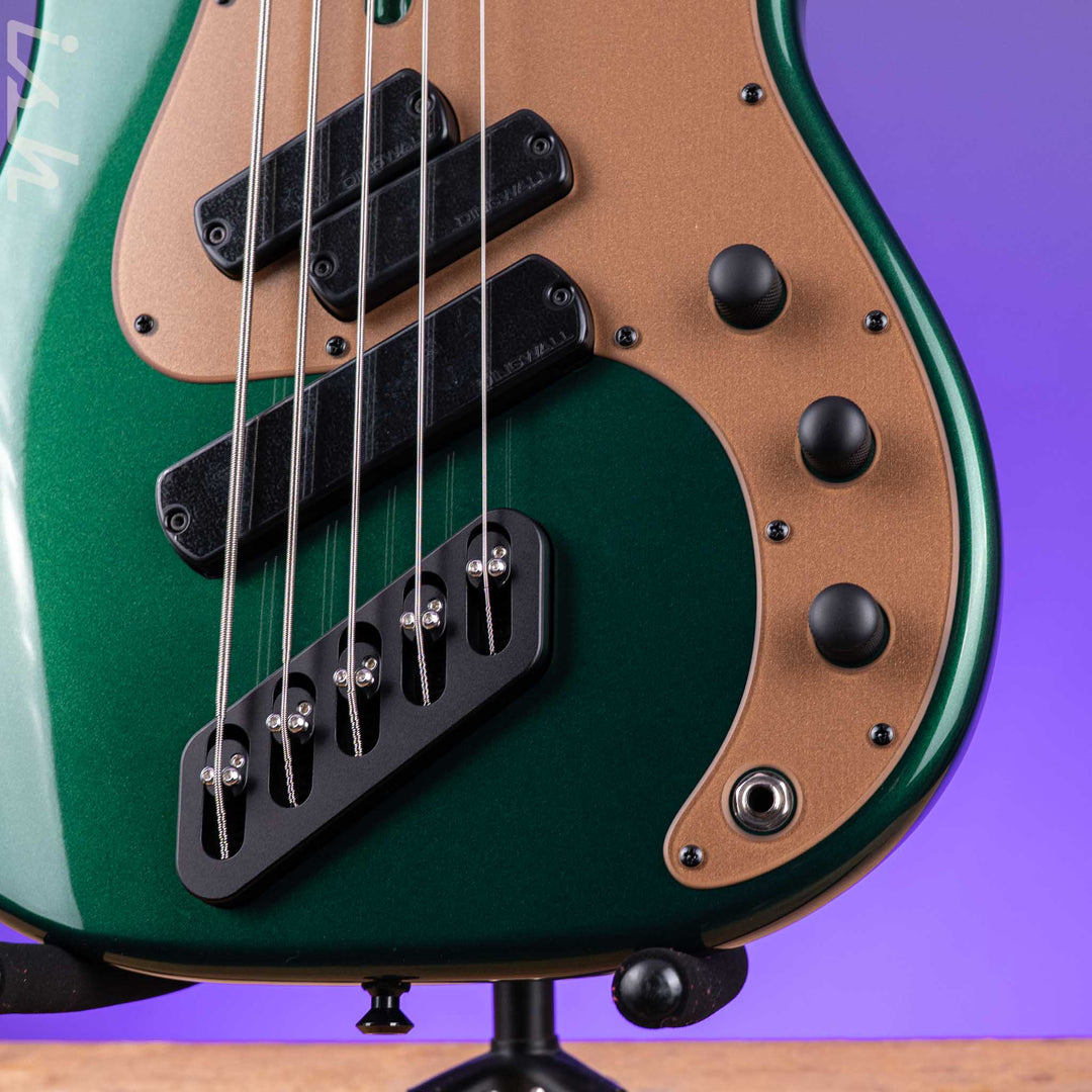 Dingwall SP1 5-String Bass Dark Candy Green
