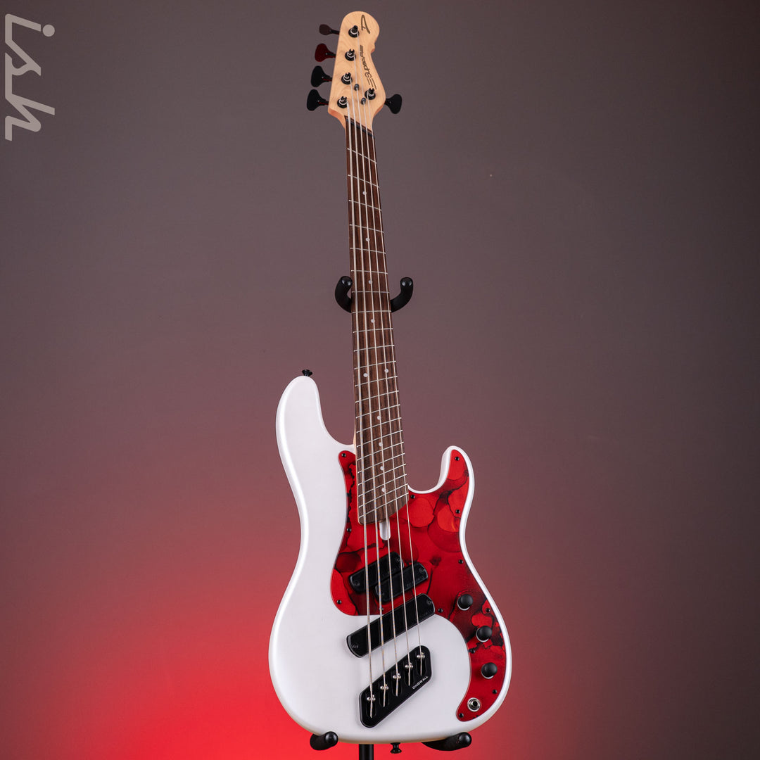 Dingwall SP1 5-String Bass Ducati White